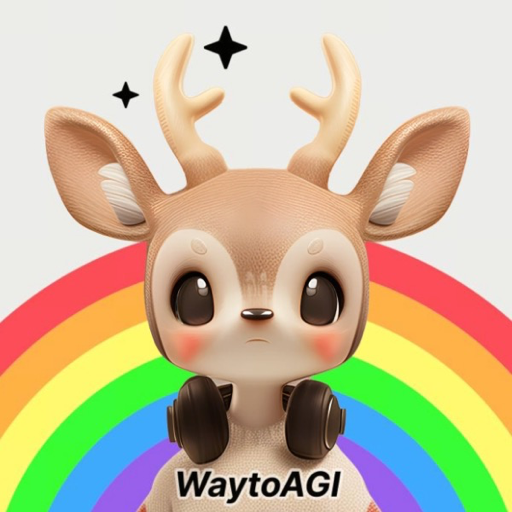 WaytoAGI 小鹿吉祥物